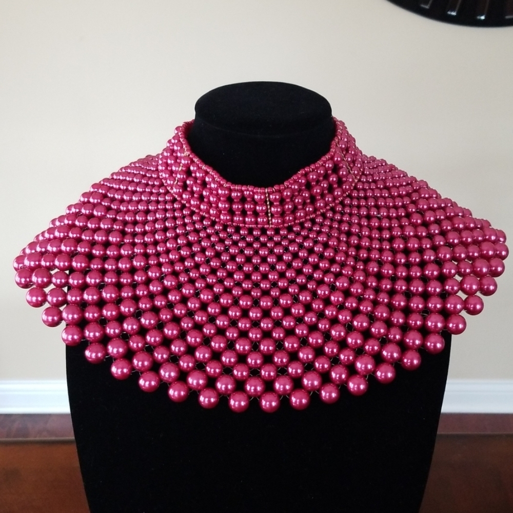NEW Wide Bib Choker Necklace Set